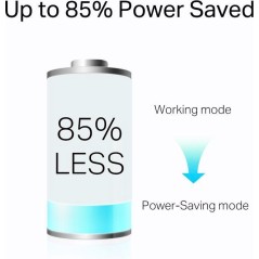 TP-Link AV1000 Powerline Adapter - 1Gbps Wired Connection for Ultra-Fast Internet | Model: 6935364089078